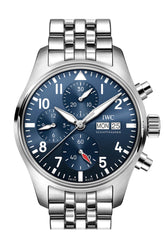 Iwc Pilot Chronogragh Blue Dial Watch Iw388102